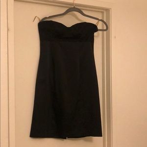 Black mini dress